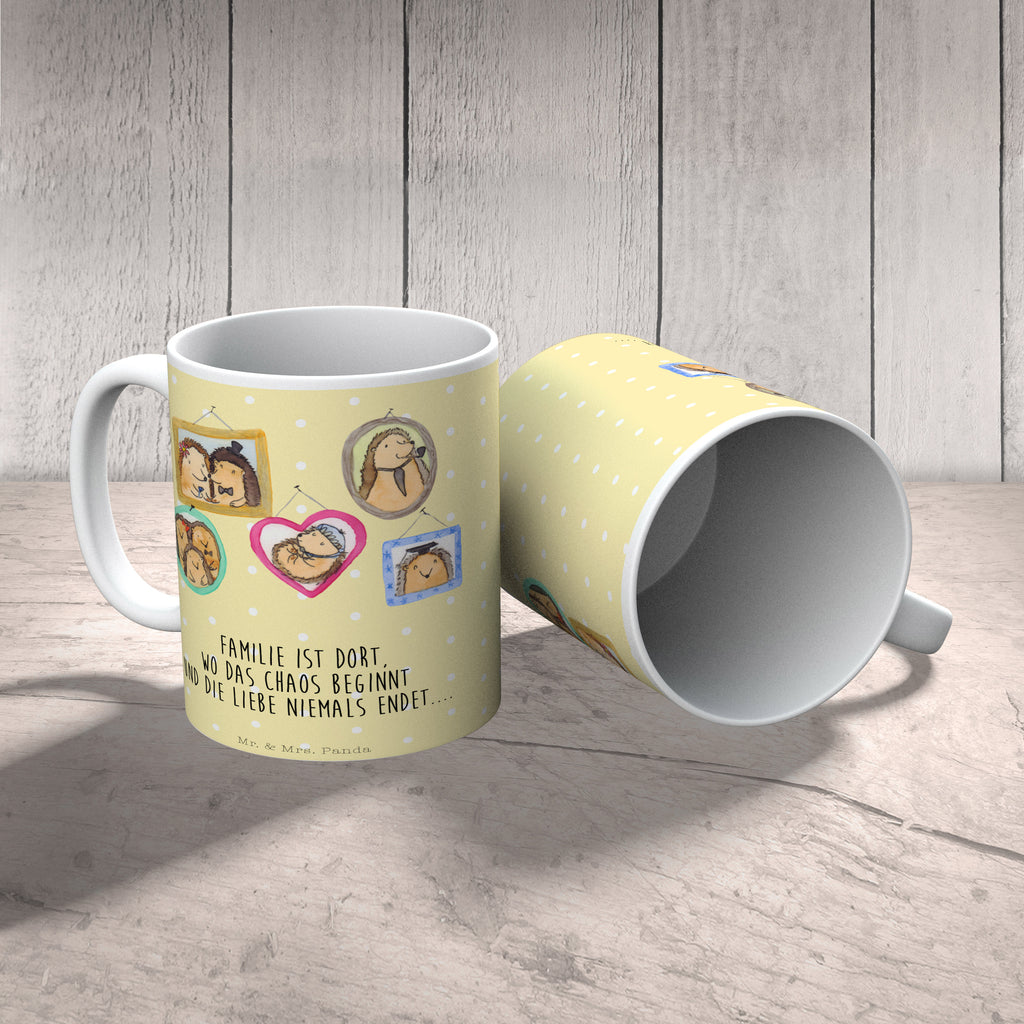 Tasse Igel Familie Familie, Liebe, Igel, Bilder, Zusammenhalt, Glück, Bruder, Schwester, Mama, Papa Becher, Kaffeetasse, Kaffeebecher, Tee, Frühstück, Büro  Familie, Vatertag, Muttertag, Bruder, Schwester, Mama, Papa, Oma, Opa