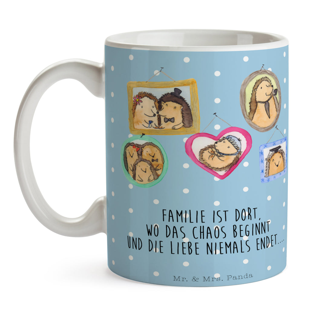 Tasse Igel Familie Familie, Liebe, Igel, Bilder, Zusammenhalt, Glück, Bruder, Schwester, Mama, Papa Becher, Kaffeetasse, Kaffeebecher, Tee, Frühstück, Büro  Familie, Vatertag, Muttertag, Bruder, Schwester, Mama, Papa, Oma, Opa