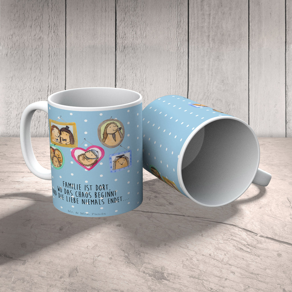 Tasse Igel Familie Familie, Liebe, Igel, Bilder, Zusammenhalt, Glück, Bruder, Schwester, Mama, Papa Becher, Kaffeetasse, Kaffeebecher, Tee, Frühstück, Büro  Familie, Vatertag, Muttertag, Bruder, Schwester, Mama, Papa, Oma, Opa
