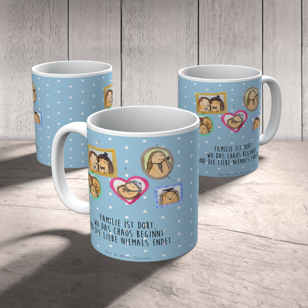 Tasse Igel Familie Familie, Liebe, Igel, Bilder, Zusammenhalt, Glück, Bruder, Schwester, Mama, Papa Becher, Kaffeetasse, Kaffeebecher, Tee, Frühstück, Büro  Familie, Vatertag, Muttertag, Bruder, Schwester, Mama, Papa, Oma, Opa