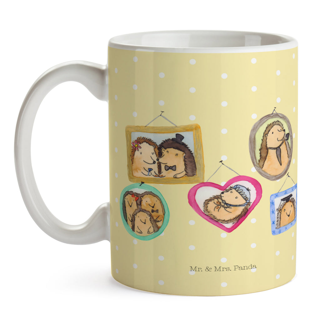 Tasse Igel Familie Familie, Liebe, Igel, Bilder, Zusammenhalt, Glück, Bruder, Schwester, Mama, Papa Becher, Kaffeetasse, Kaffeebecher, Tee, Frühstück, Büro  Familie, Vatertag, Muttertag, Bruder, Schwester, Mama, Papa, Oma, Opa