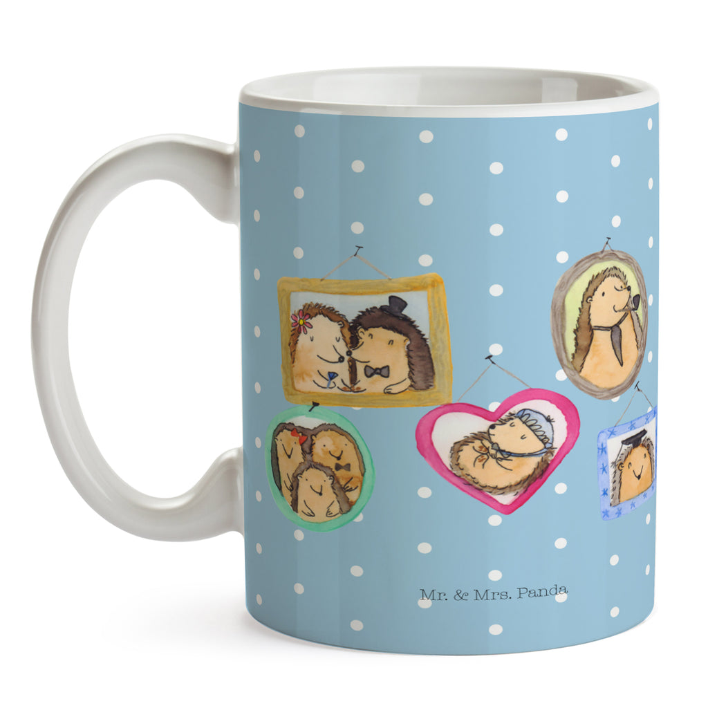 Tasse Igel Familie Familie, Liebe, Igel, Bilder, Zusammenhalt, Glück, Bruder, Schwester, Mama, Papa Becher, Kaffeetasse, Kaffeebecher, Tee, Frühstück, Büro  Familie, Vatertag, Muttertag, Bruder, Schwester, Mama, Papa, Oma, Opa