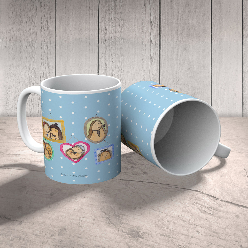 Tasse Igel Familie Familie, Liebe, Igel, Bilder, Zusammenhalt, Glück, Bruder, Schwester, Mama, Papa Becher, Kaffeetasse, Kaffeebecher, Tee, Frühstück, Büro  Familie, Vatertag, Muttertag, Bruder, Schwester, Mama, Papa, Oma, Opa