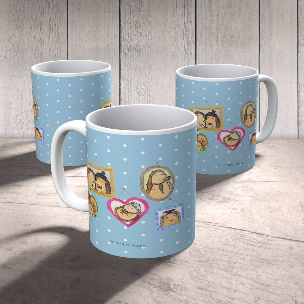 Tasse Igel Familie Familie, Liebe, Igel, Bilder, Zusammenhalt, Glück, Bruder, Schwester, Mama, Papa Becher, Kaffeetasse, Kaffeebecher, Tee, Frühstück, Büro  Familie, Vatertag, Muttertag, Bruder, Schwester, Mama, Papa, Oma, Opa