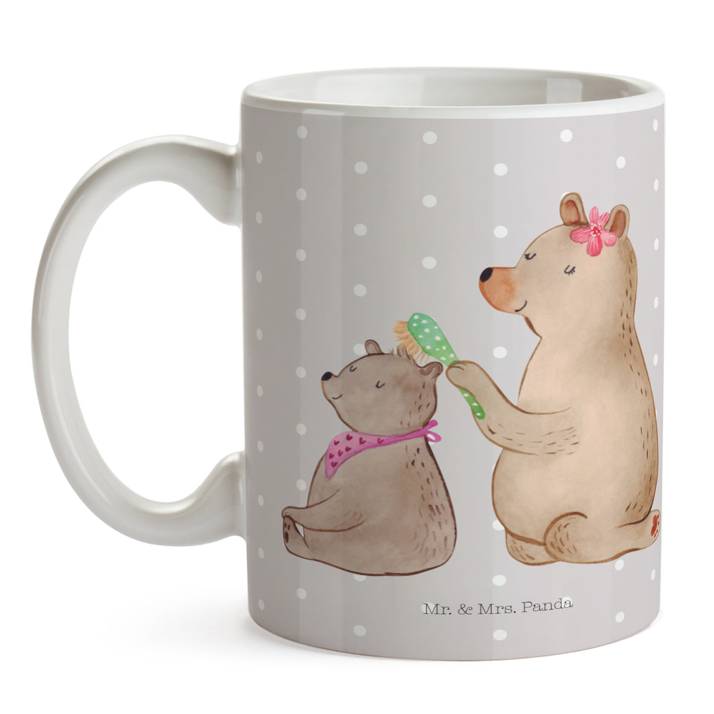 Tasse Bär mit Kind Geschenk, Muttertag, Mutti, Mama, Mutter Becher, Kaffeetasse, Kaffeebecher, Tee, Frühstück, Büro  Familie, Vatertag, Muttertag, Bruder, Schwester, Mama, Papa, Oma, Opa