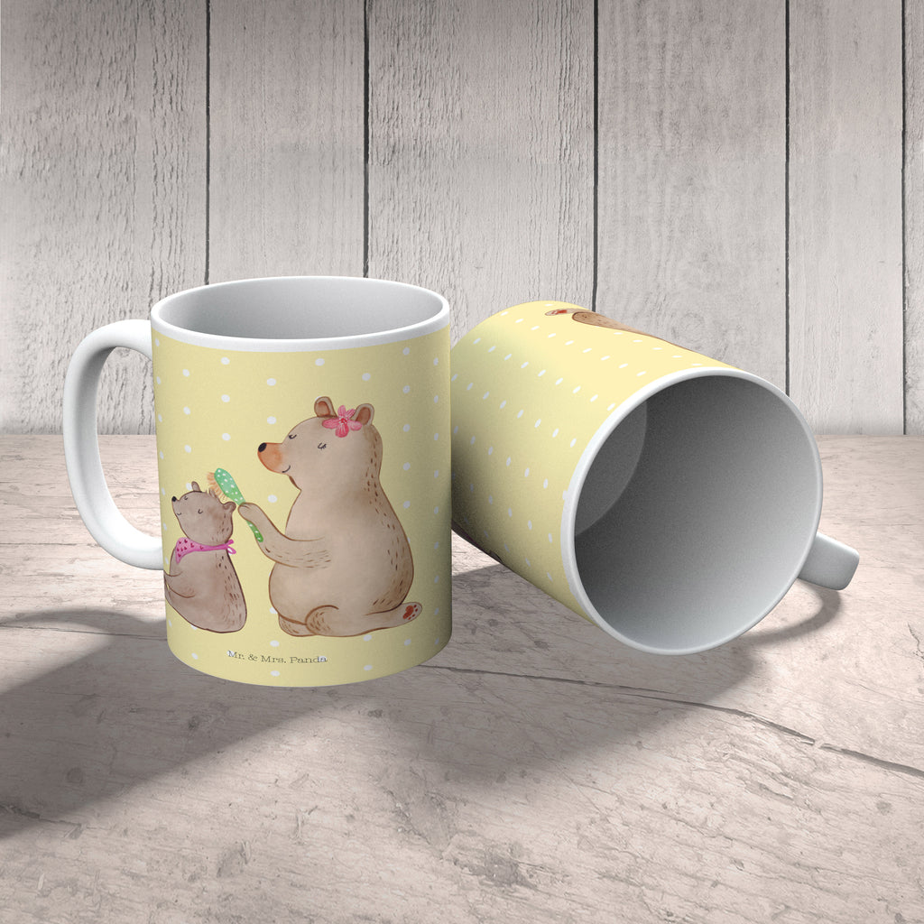 Tasse Bär mit Kind Geschenk, Muttertag, Mutti, Mama, Mutter Becher, Kaffeetasse, Kaffeebecher, Tee, Frühstück, Büro  Familie, Vatertag, Muttertag, Bruder, Schwester, Mama, Papa, Oma, Opa