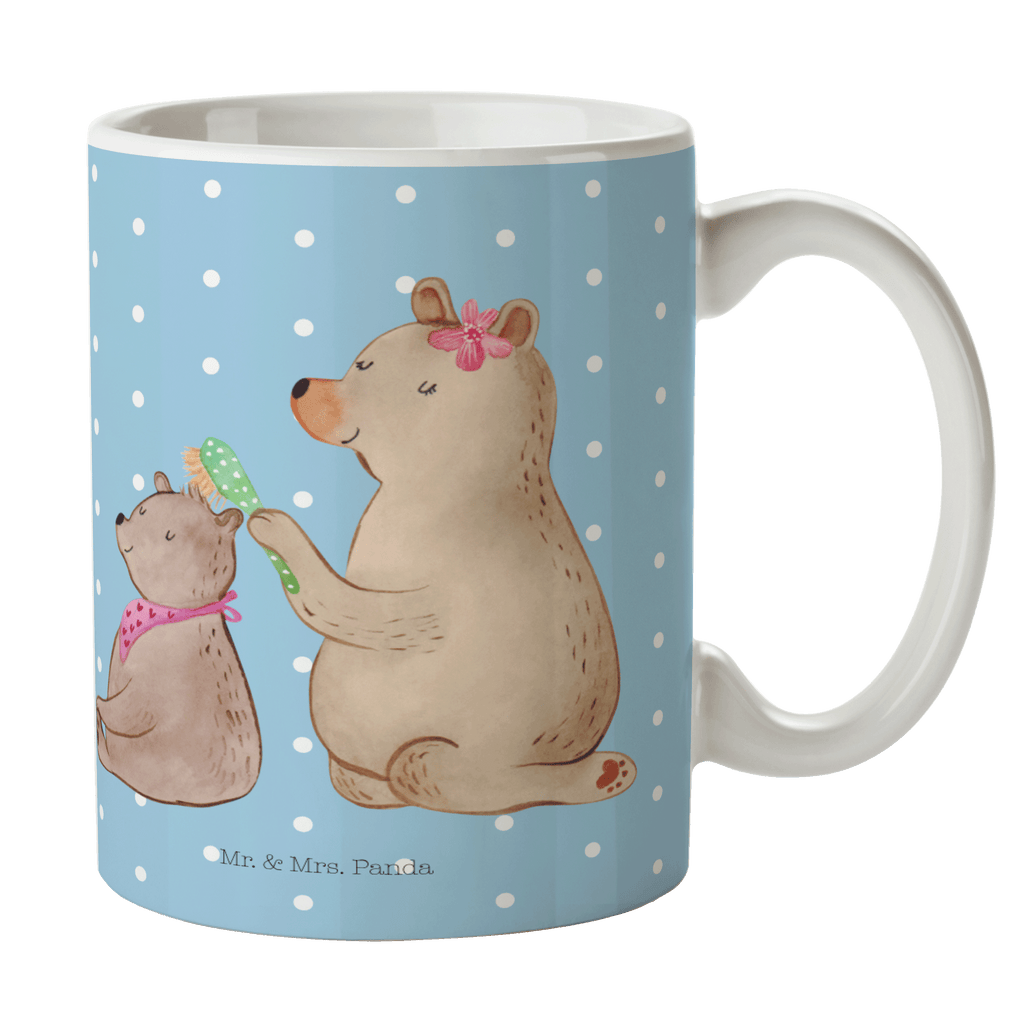 Tasse Bär mit Kind Geschenk, Muttertag, Mutti, Mama, Mutter Becher, Kaffeetasse, Kaffeebecher, Tee, Frühstück, Büro  Familie, Vatertag, Muttertag, Bruder, Schwester, Mama, Papa, Oma, Opa