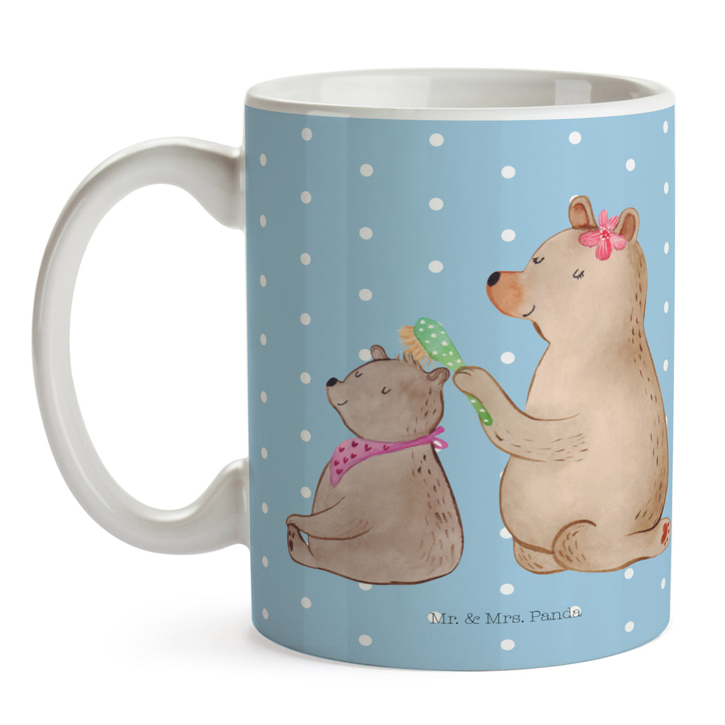 Tasse Bär mit Kind Geschenk, Muttertag, Mutti, Mama, Mutter Becher, Kaffeetasse, Kaffeebecher, Tee, Frühstück, Büro  Familie, Vatertag, Muttertag, Bruder, Schwester, Mama, Papa, Oma, Opa