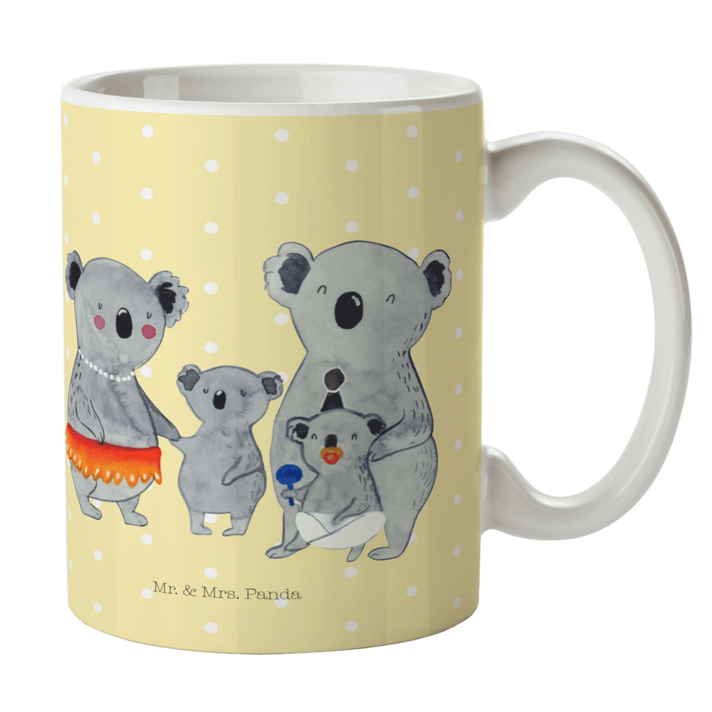 Tasse Koala Familie Koala, Koalas, Familie, Family, Mama, Papa, Kinder, Geschwister, Familienleben Becher, Kaffeetasse, Kaffeebecher, Tee, Frühstück, Büro  Familie, Vatertag, Muttertag, Bruder, Schwester, Mama, Papa, Oma, Opa
