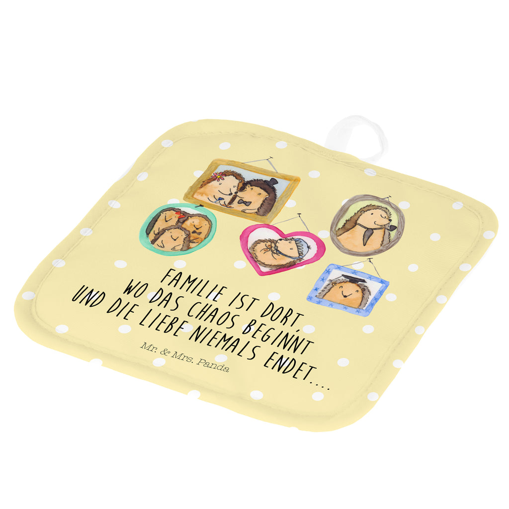 2er Set Topflappen  Igel Familie Topflappen, Topfuntersetzer, Ofenhandschuh, Topflappen Set, Topflappen lustig, Topflappen mit Spruch, Familie, Vatertag, Muttertag, Bruder, Schwester, Mama, Papa, Oma, Opa, Liebe, Igel, Bilder, Zusammenhalt, Glück