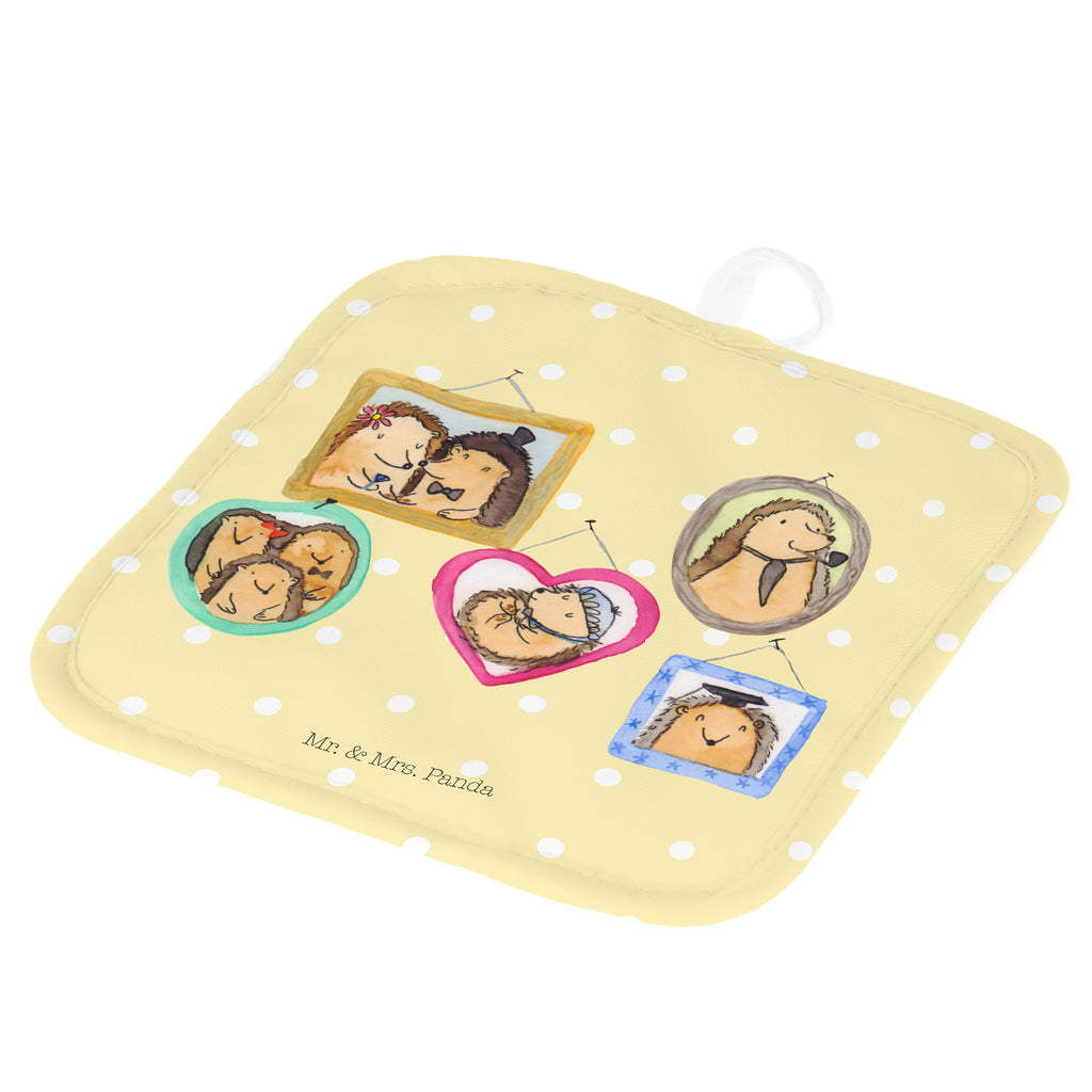 2er Set Topflappen  Igel Familie Topflappen, Topfuntersetzer, Ofenhandschuh, Topflappen Set, Topflappen lustig, Topflappen mit Spruch, Familie, Vatertag, Muttertag, Bruder, Schwester, Mama, Papa, Oma, Opa, Liebe, Igel, Bilder, Zusammenhalt, Glück