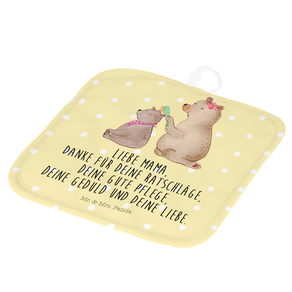 2er Set Topflappen  Bär mit Kind Topflappen, Topfuntersetzer, Ofenhandschuh, Topflappen Set, Topflappen lustig, Topflappen mit Spruch, Familie, Vatertag, Muttertag, Bruder, Schwester, Mama, Papa, Oma, Opa, Geschenk, Mutti, Mutter