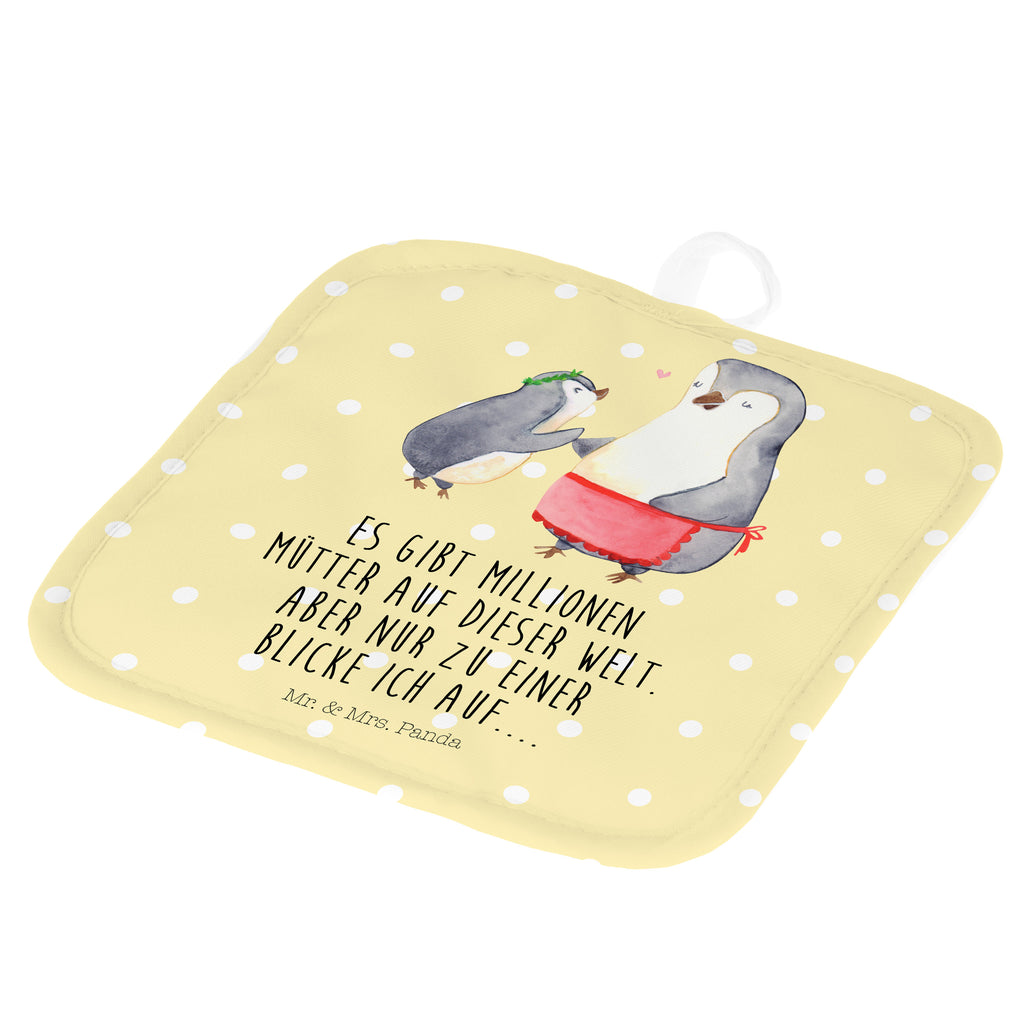 2er Set Topflappen  Pinguin mit Kind Topflappen, Topfuntersetzer, Ofenhandschuh, Topflappen Set, Topflappen lustig, Topflappen mit Spruch, Familie, Vatertag, Muttertag, Bruder, Schwester, Mama, Papa, Oma, Opa, Geschenk, Mami, Mutti, Mutter, Geburststag