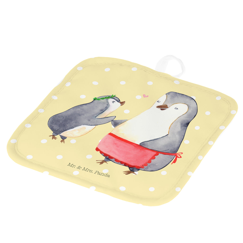 2er Set Topflappen  Pinguin mit Kind Topflappen, Topfuntersetzer, Ofenhandschuh, Topflappen Set, Topflappen lustig, Topflappen mit Spruch, Familie, Vatertag, Muttertag, Bruder, Schwester, Mama, Papa, Oma, Opa, Geschenk, Mami, Mutti, Mutter, Geburststag