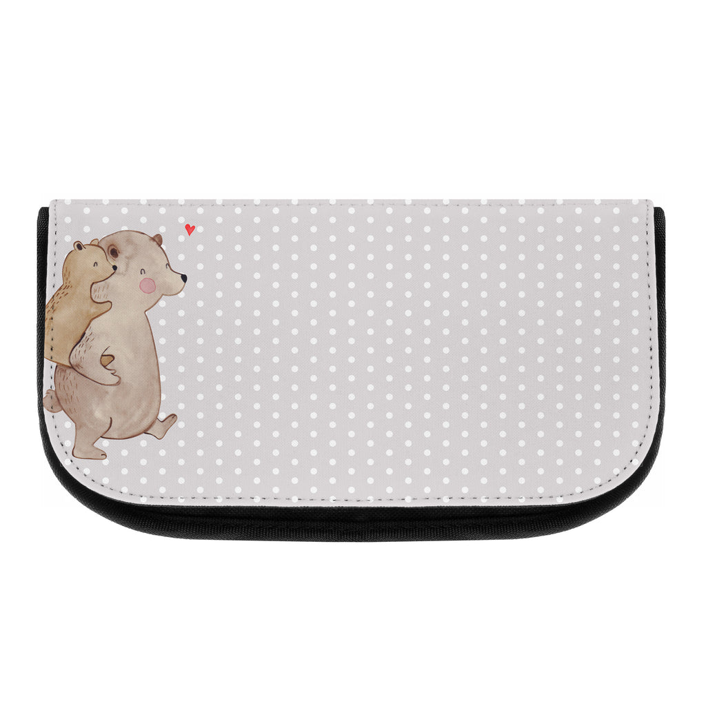 Kosmetiktasche Papa Bär Kosmetikbeutel, Kulturtasche, Kulturbeutel, Schminktasche, Make-Up Tasche, Familie, Vatertag, Muttertag, Bruder, Schwester, Mama, Papa, Oma, Opa, Geschenk, Vater, Papi, Vati, Onkel, Geburtstag