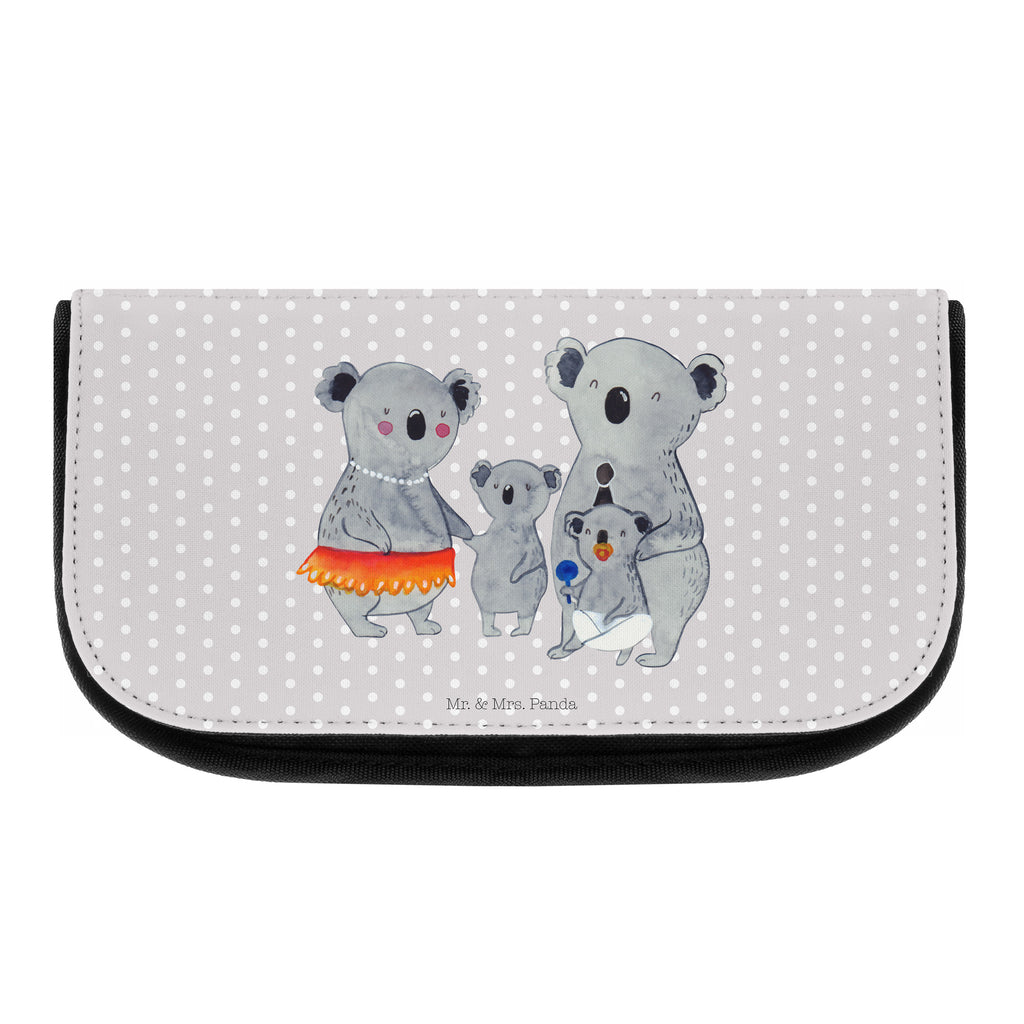 Kosmetiktasche Koala Familie Kosmetikbeutel, Kulturtasche, Kulturbeutel, Schminktasche, Make-Up Tasche, Familie, Vatertag, Muttertag, Bruder, Schwester, Mama, Papa, Oma, Opa, Koala, Koalas, Family, Kinder, Geschwister, Familienleben
