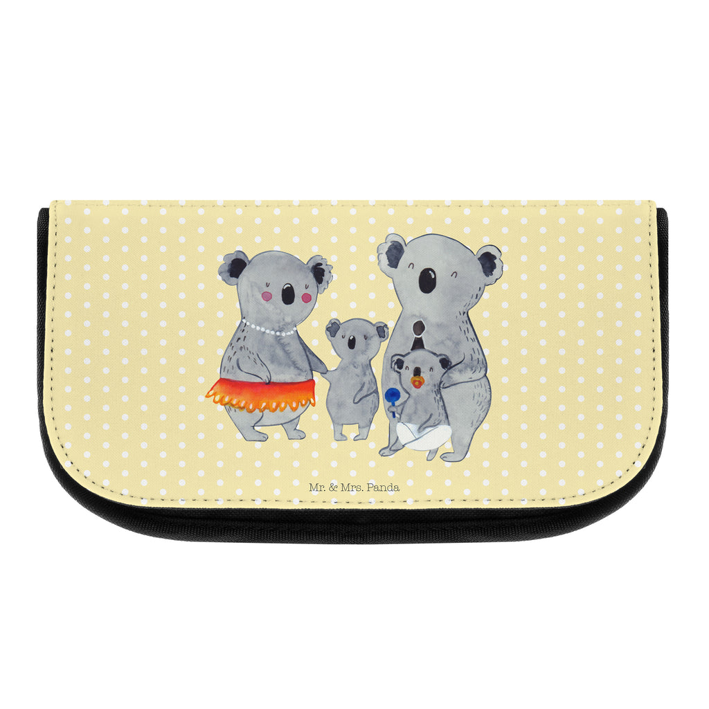 Kosmetiktasche Koala Familie Kosmetikbeutel, Kulturtasche, Kulturbeutel, Schminktasche, Make-Up Tasche, Familie, Vatertag, Muttertag, Bruder, Schwester, Mama, Papa, Oma, Opa, Koala, Koalas, Family, Kinder, Geschwister, Familienleben