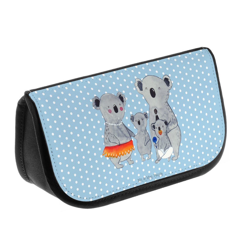 Kosmetiktasche Koala Familie Kosmetikbeutel, Kulturtasche, Kulturbeutel, Schminktasche, Make-Up Tasche, Familie, Vatertag, Muttertag, Bruder, Schwester, Mama, Papa, Oma, Opa, Koala, Koalas, Family, Kinder, Geschwister, Familienleben