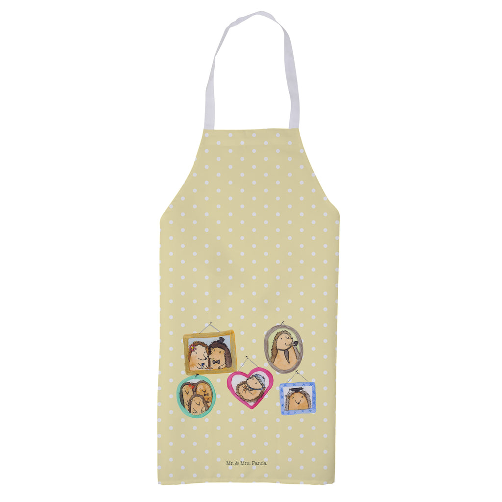 Kochschürze Igel Familie Schürze, Backschürze, Küchenschürze, Grillschürze, Latzschürze, Familie, Vatertag, Muttertag, Bruder, Schwester, Mama, Papa, Oma, Opa, Liebe, Igel, Bilder, Zusammenhalt, Glück