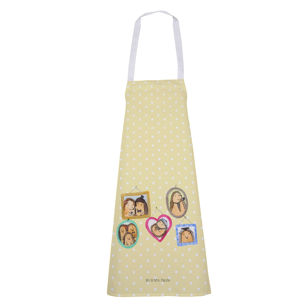 Kochschürze Igel Familie Schürze, Backschürze, Küchenschürze, Grillschürze, Latzschürze, Familie, Vatertag, Muttertag, Bruder, Schwester, Mama, Papa, Oma, Opa, Liebe, Igel, Bilder, Zusammenhalt, Glück