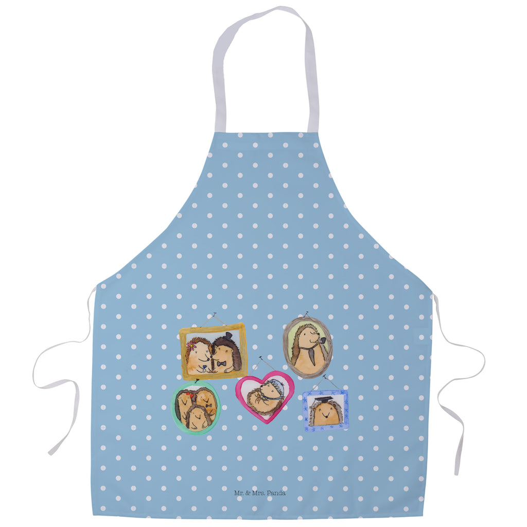 Kochschürze Igel Familie Schürze, Backschürze, Küchenschürze, Grillschürze, Latzschürze, Familie, Vatertag, Muttertag, Bruder, Schwester, Mama, Papa, Oma, Opa, Liebe, Igel, Bilder, Zusammenhalt, Glück