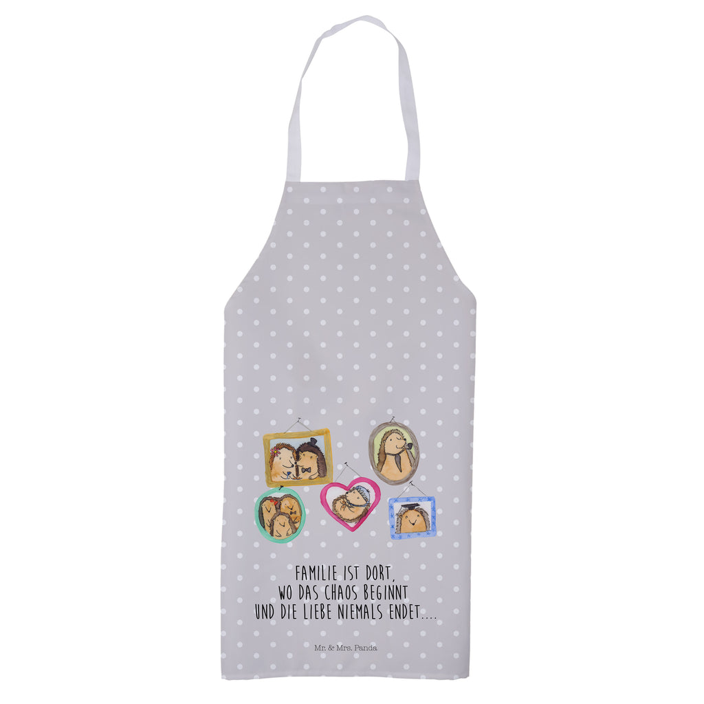 Kochschürze Igel Familie Schürze, Backschürze, Küchenschürze, Grillschürze, Latzschürze, Familie, Vatertag, Muttertag, Bruder, Schwester, Mama, Papa, Oma, Opa, Liebe, Igel, Bilder, Zusammenhalt, Glück