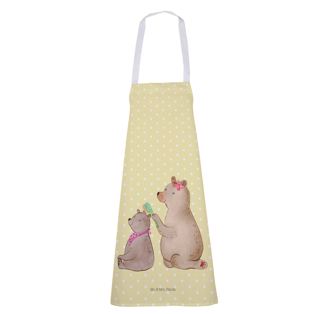 Kochschürze Bär mit Kind Schürze, Backschürze, Küchenschürze, Grillschürze, Latzschürze, Familie, Vatertag, Muttertag, Bruder, Schwester, Mama, Papa, Oma, Opa, Geschenk, Mutti, Mutter