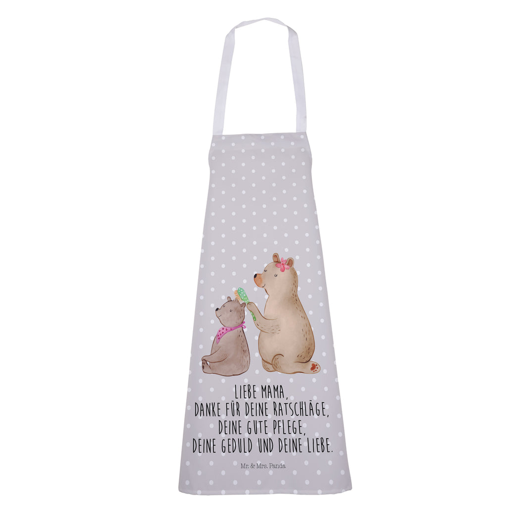 Kochschürze Bär mit Kind Schürze, Backschürze, Küchenschürze, Grillschürze, Latzschürze, Familie, Vatertag, Muttertag, Bruder, Schwester, Mama, Papa, Oma, Opa, Geschenk, Mutti, Mutter