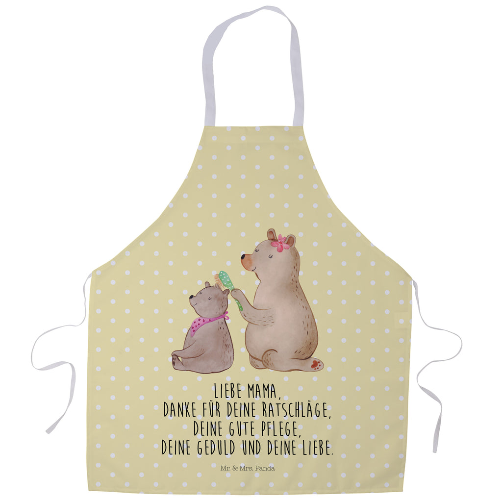 Kochschürze Bär mit Kind Schürze, Backschürze, Küchenschürze, Grillschürze, Latzschürze, Familie, Vatertag, Muttertag, Bruder, Schwester, Mama, Papa, Oma, Opa, Geschenk, Mutti, Mutter