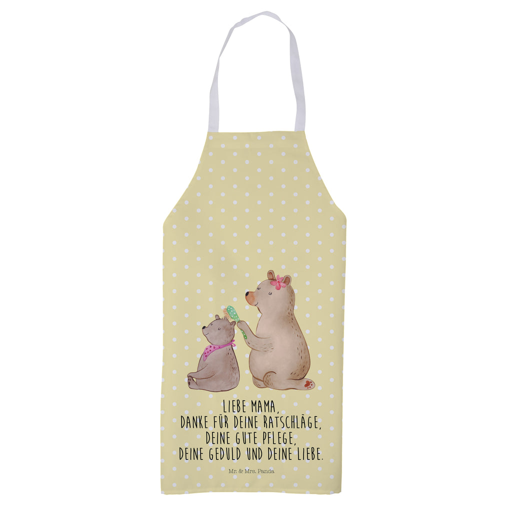 Kochschürze Bär mit Kind Schürze, Backschürze, Küchenschürze, Grillschürze, Latzschürze, Familie, Vatertag, Muttertag, Bruder, Schwester, Mama, Papa, Oma, Opa, Geschenk, Mutti, Mutter