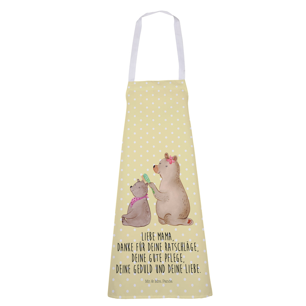 Kochschürze Bär mit Kind Schürze, Backschürze, Küchenschürze, Grillschürze, Latzschürze, Familie, Vatertag, Muttertag, Bruder, Schwester, Mama, Papa, Oma, Opa, Geschenk, Mutti, Mutter