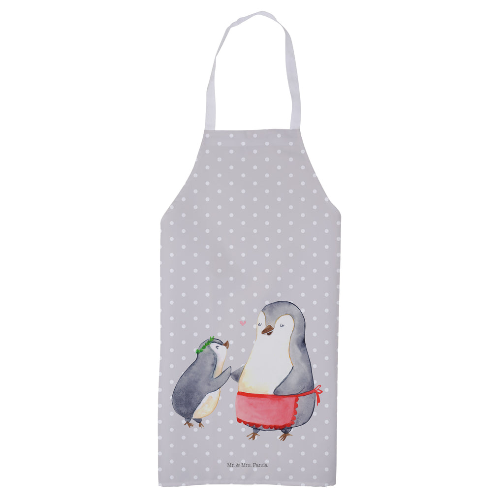 Kochschürze Pinguin mit Kind Schürze, Backschürze, Küchenschürze, Grillschürze, Latzschürze, Familie, Vatertag, Muttertag, Bruder, Schwester, Mama, Papa, Oma, Opa, Geschenk, Mami, Mutti, Mutter, Geburststag