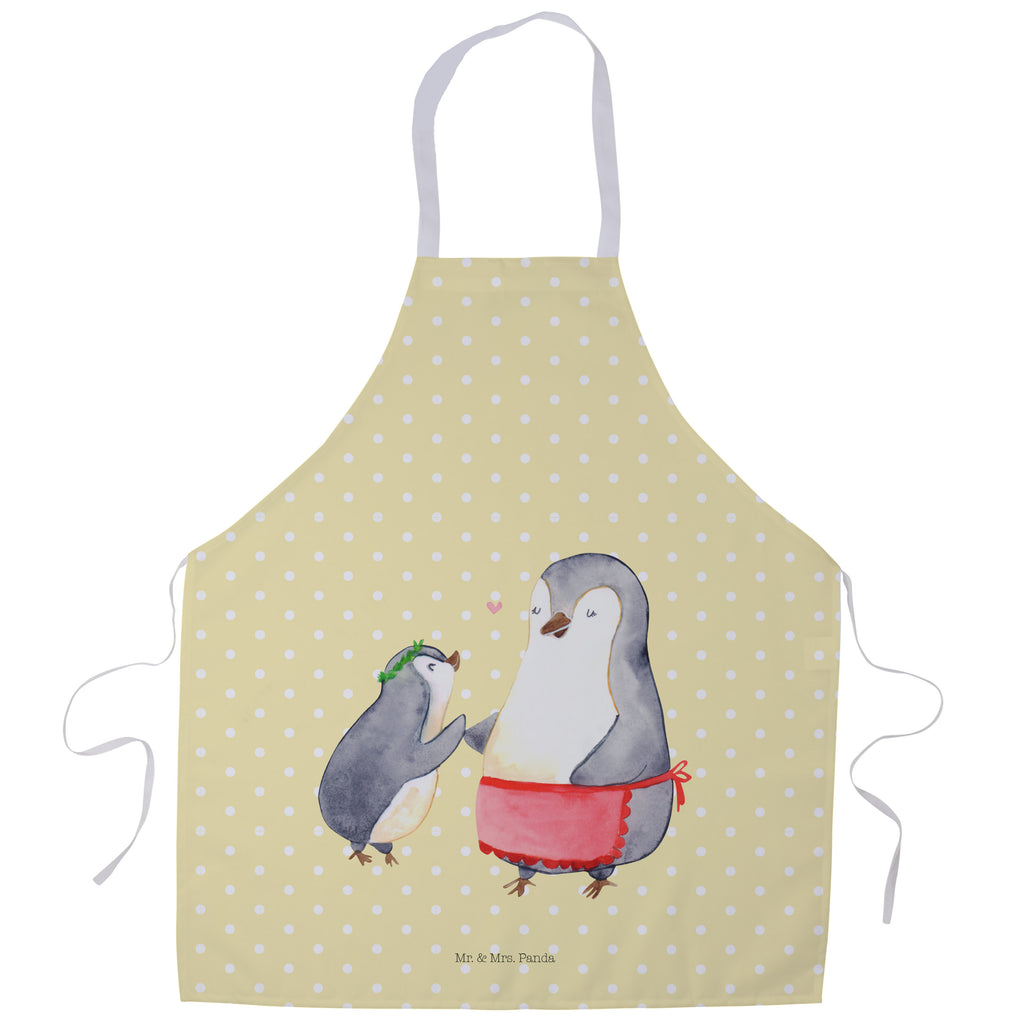 Kochschürze Pinguin mit Kind Schürze, Backschürze, Küchenschürze, Grillschürze, Latzschürze, Familie, Vatertag, Muttertag, Bruder, Schwester, Mama, Papa, Oma, Opa, Geschenk, Mami, Mutti, Mutter, Geburststag