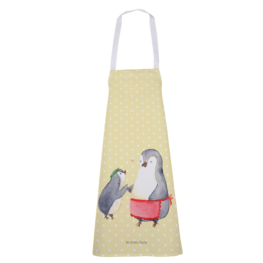 Kochschürze Pinguin mit Kind Schürze, Backschürze, Küchenschürze, Grillschürze, Latzschürze, Familie, Vatertag, Muttertag, Bruder, Schwester, Mama, Papa, Oma, Opa, Geschenk, Mami, Mutti, Mutter, Geburststag