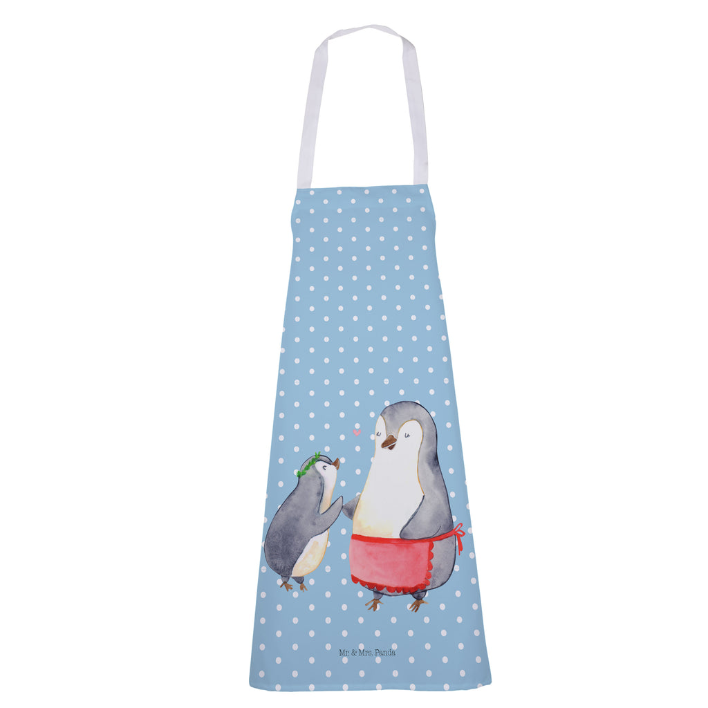 Kochschürze Pinguin mit Kind Schürze, Backschürze, Küchenschürze, Grillschürze, Latzschürze, Familie, Vatertag, Muttertag, Bruder, Schwester, Mama, Papa, Oma, Opa, Geschenk, Mami, Mutti, Mutter, Geburststag