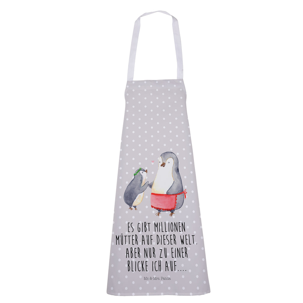 Kochschürze Pinguin mit Kind Schürze, Backschürze, Küchenschürze, Grillschürze, Latzschürze, Familie, Vatertag, Muttertag, Bruder, Schwester, Mama, Papa, Oma, Opa, Geschenk, Mami, Mutti, Mutter, Geburststag