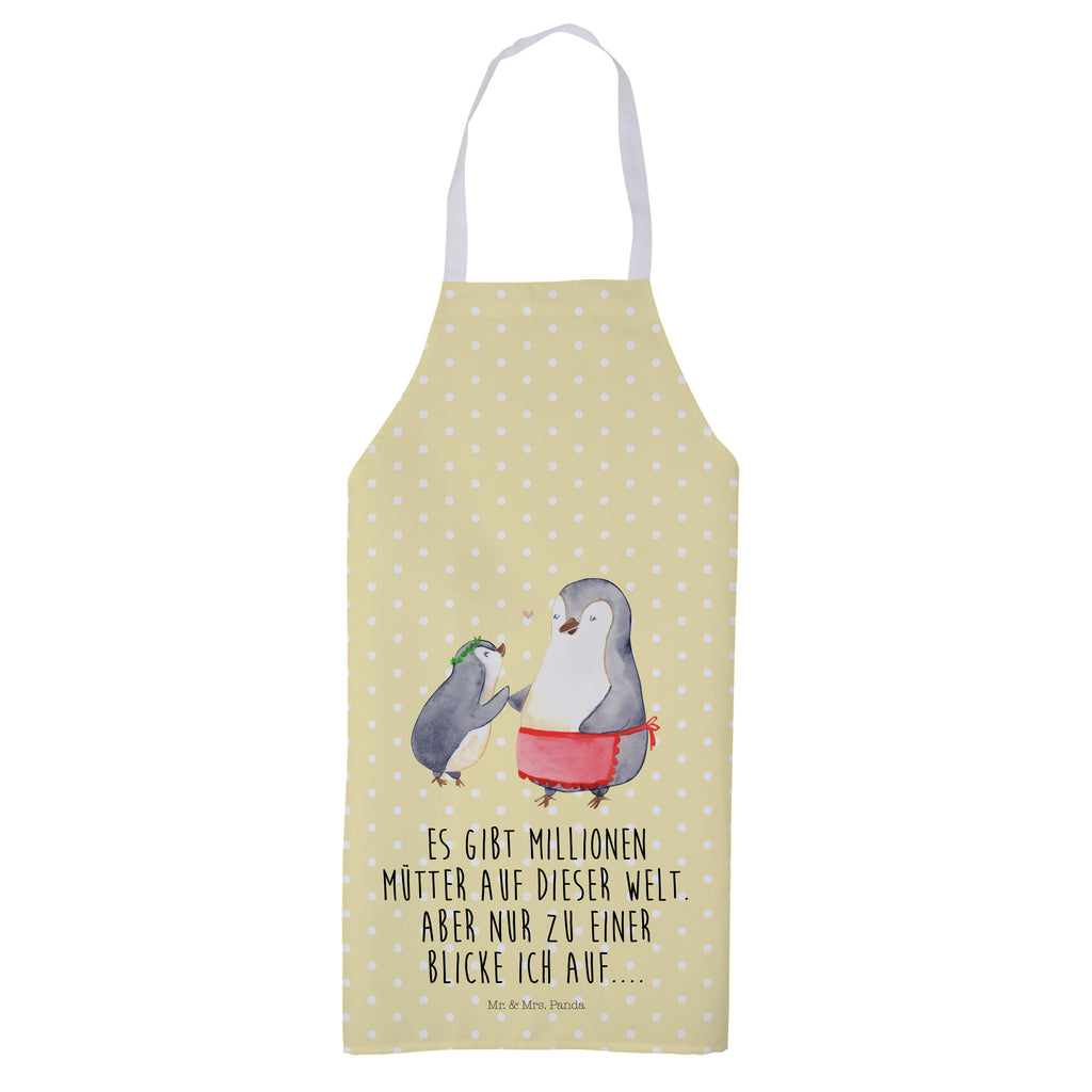 Kochschürze Pinguin mit Kind Schürze, Backschürze, Küchenschürze, Grillschürze, Latzschürze, Familie, Vatertag, Muttertag, Bruder, Schwester, Mama, Papa, Oma, Opa, Geschenk, Mami, Mutti, Mutter, Geburststag