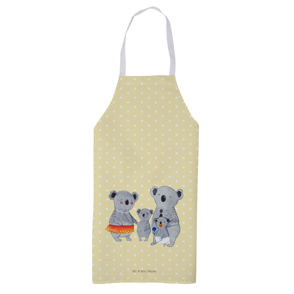 Kochschürze Koala Familie Schürze, Backschürze, Küchenschürze, Grillschürze, Latzschürze, Familie, Vatertag, Muttertag, Bruder, Schwester, Mama, Papa, Oma, Opa, Koala, Koalas, Family, Kinder, Geschwister, Familienleben