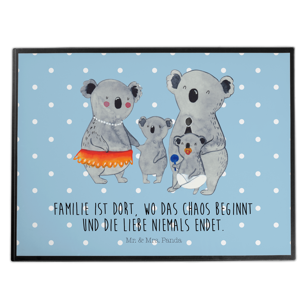 Schreibtischunterlage Koala Familie Schreibunterlage, Schreibtischauflage, Bürobedarf, Büroartikel, Schreibwaren, Schreibtisch Unterlagen, Schreibtischunterlage Groß, Familie, Vatertag, Muttertag, Bruder, Schwester, Mama, Papa, Oma, Opa, Koala, Koalas, Family, Kinder, Geschwister, Familienleben