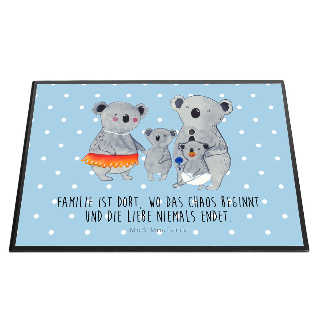 Schreibtischunterlage Koala Familie Schreibunterlage, Schreibtischauflage, Bürobedarf, Büroartikel, Schreibwaren, Schreibtisch Unterlagen, Schreibtischunterlage Groß, Familie, Vatertag, Muttertag, Bruder, Schwester, Mama, Papa, Oma, Opa, Koala, Koalas, Family, Kinder, Geschwister, Familienleben
