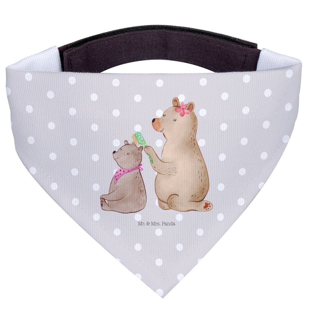 Hundehalstuch M Bär mit Kind Hundehalstuch, Halstuch, Hunde, Tuch, mittel, mittelgroße Hunde, Familie, Vatertag, Muttertag, Bruder, Schwester, Mama, Papa, Oma, Opa, Geschenk, Mutti, Mutter
