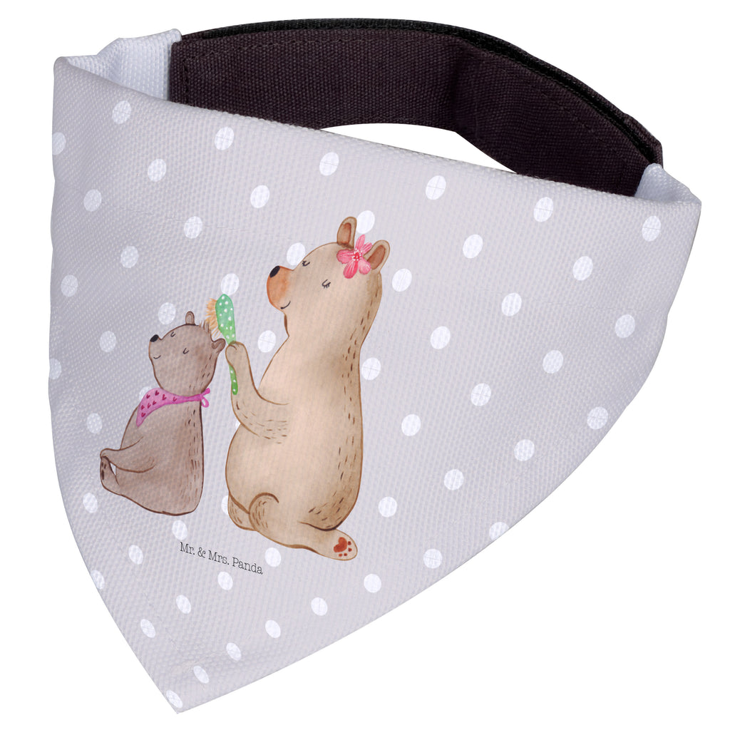 Hundehalstuch M Bär mit Kind Hundehalstuch, Halstuch, Hunde, Tuch, mittel, mittelgroße Hunde, Familie, Vatertag, Muttertag, Bruder, Schwester, Mama, Papa, Oma, Opa, Geschenk, Mutti, Mutter