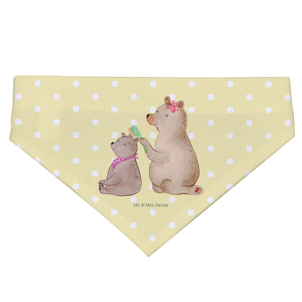 Hundehalstuch M Bär mit Kind Hundehalstuch, Halstuch, Hunde, Tuch, mittel, mittelgroße Hunde, Familie, Vatertag, Muttertag, Bruder, Schwester, Mama, Papa, Oma, Opa, Geschenk, Mutti, Mutter