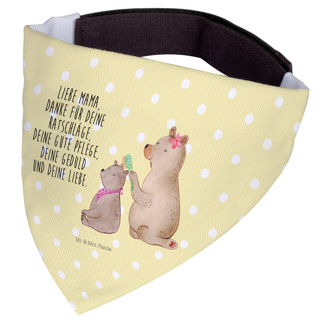 Hundehalstuch M Bär mit Kind Hundehalstuch, Halstuch, Hunde, Tuch, mittel, mittelgroße Hunde, Familie, Vatertag, Muttertag, Bruder, Schwester, Mama, Papa, Oma, Opa, Geschenk, Mutti, Mutter