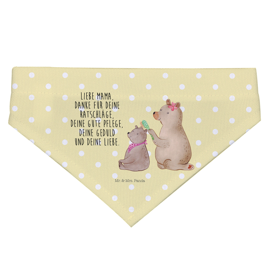 Hundehalstuch M Bär mit Kind Hundehalstuch, Halstuch, Hunde, Tuch, mittel, mittelgroße Hunde, Familie, Vatertag, Muttertag, Bruder, Schwester, Mama, Papa, Oma, Opa, Geschenk, Mutti, Mutter