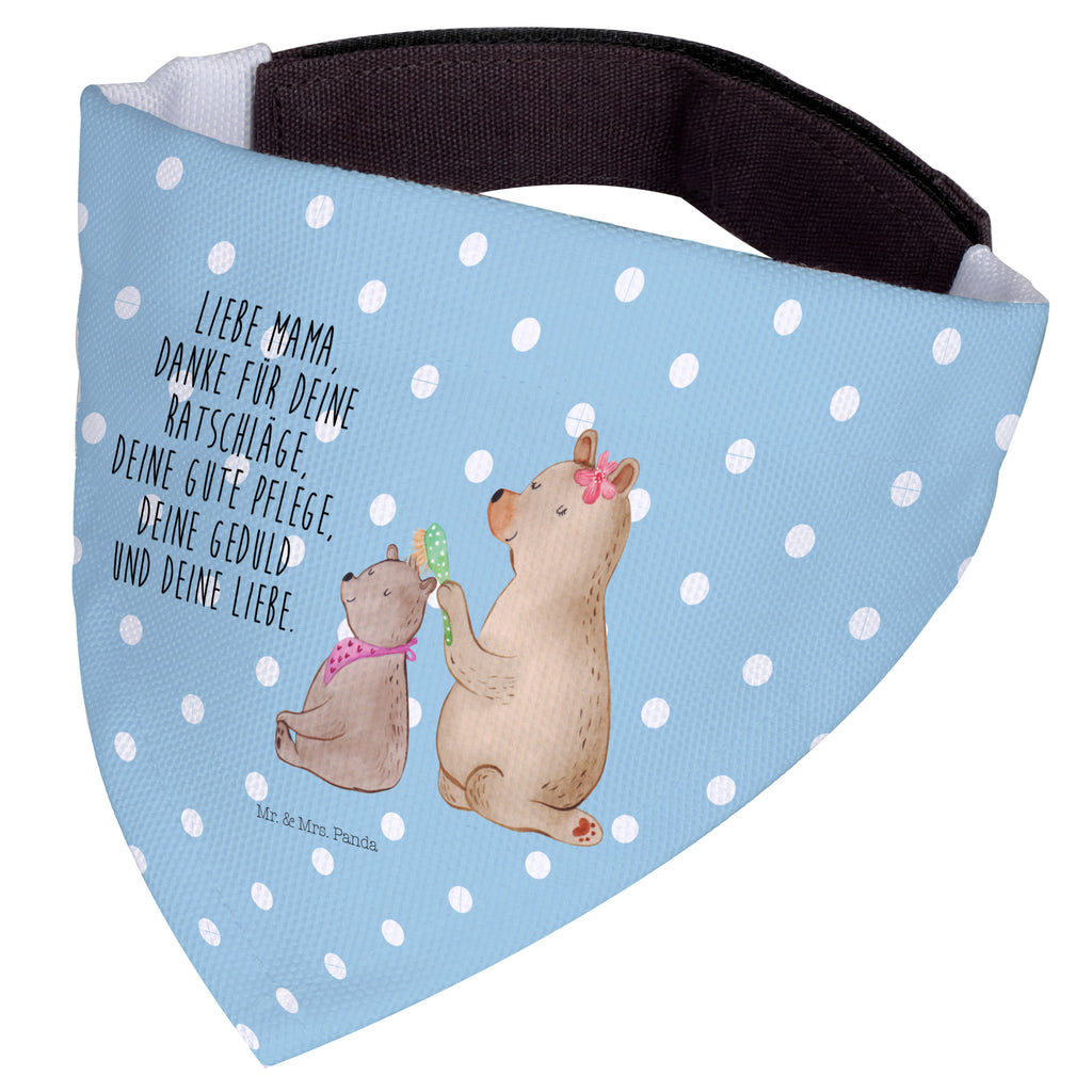Hundehalstuch M Bär mit Kind Hundehalstuch, Halstuch, Hunde, Tuch, mittel, mittelgroße Hunde, Familie, Vatertag, Muttertag, Bruder, Schwester, Mama, Papa, Oma, Opa, Geschenk, Mutti, Mutter