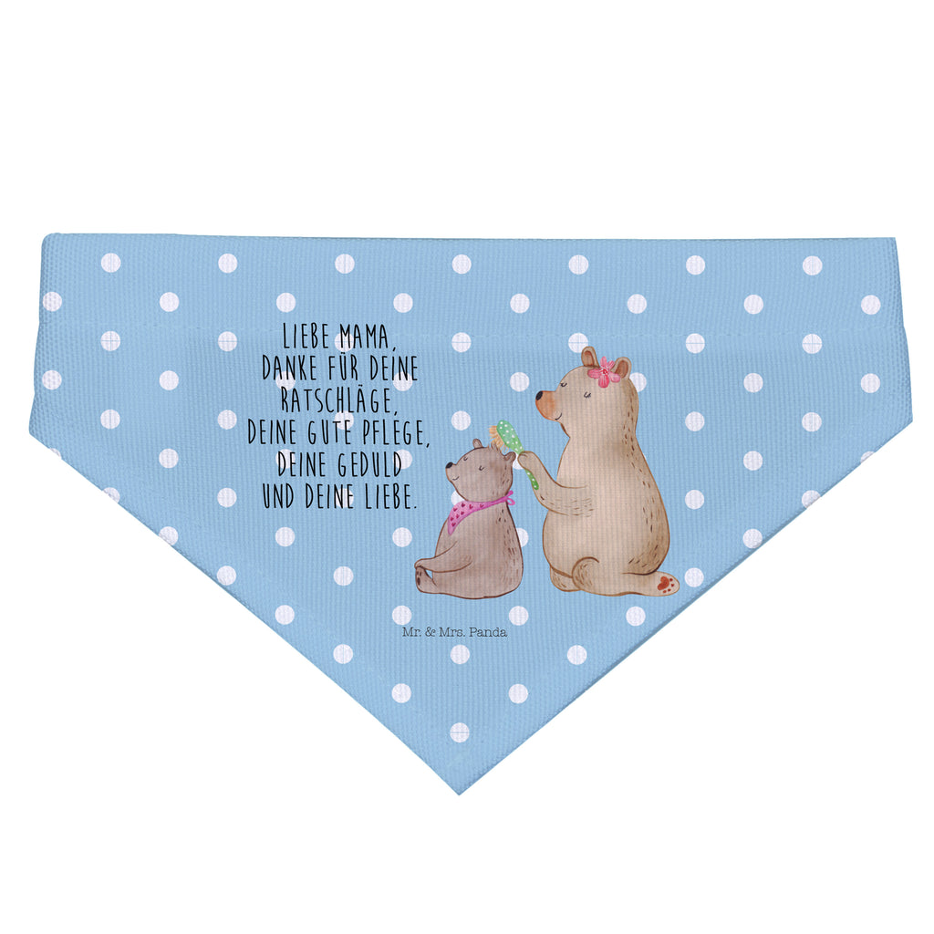 Hundehalstuch M Bär mit Kind Hundehalstuch, Halstuch, Hunde, Tuch, mittel, mittelgroße Hunde, Familie, Vatertag, Muttertag, Bruder, Schwester, Mama, Papa, Oma, Opa, Geschenk, Mutti, Mutter