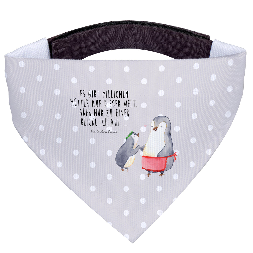 Hundehalstuch M Pinguin mit Kind Hundehalstuch, Halstuch, Hunde, Tuch, mittel, mittelgroße Hunde, Familie, Vatertag, Muttertag, Bruder, Schwester, Mama, Papa, Oma, Opa, Geschenk, Mami, Mutti, Mutter, Geburststag