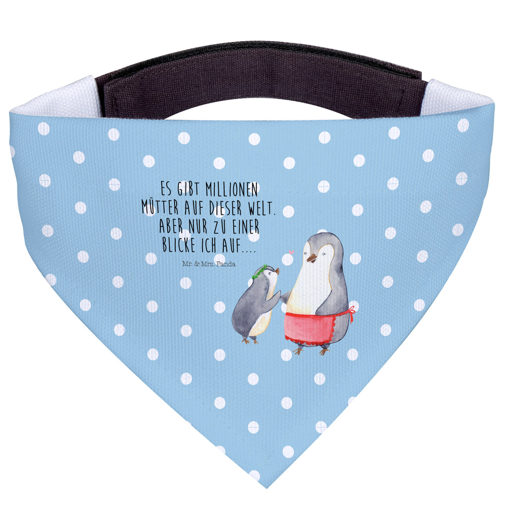 Hundehalstuch M Pinguin mit Kind Hundehalstuch, Halstuch, Hunde, Tuch, mittel, mittelgroße Hunde, Familie, Vatertag, Muttertag, Bruder, Schwester, Mama, Papa, Oma, Opa, Geschenk, Mami, Mutti, Mutter, Geburststag