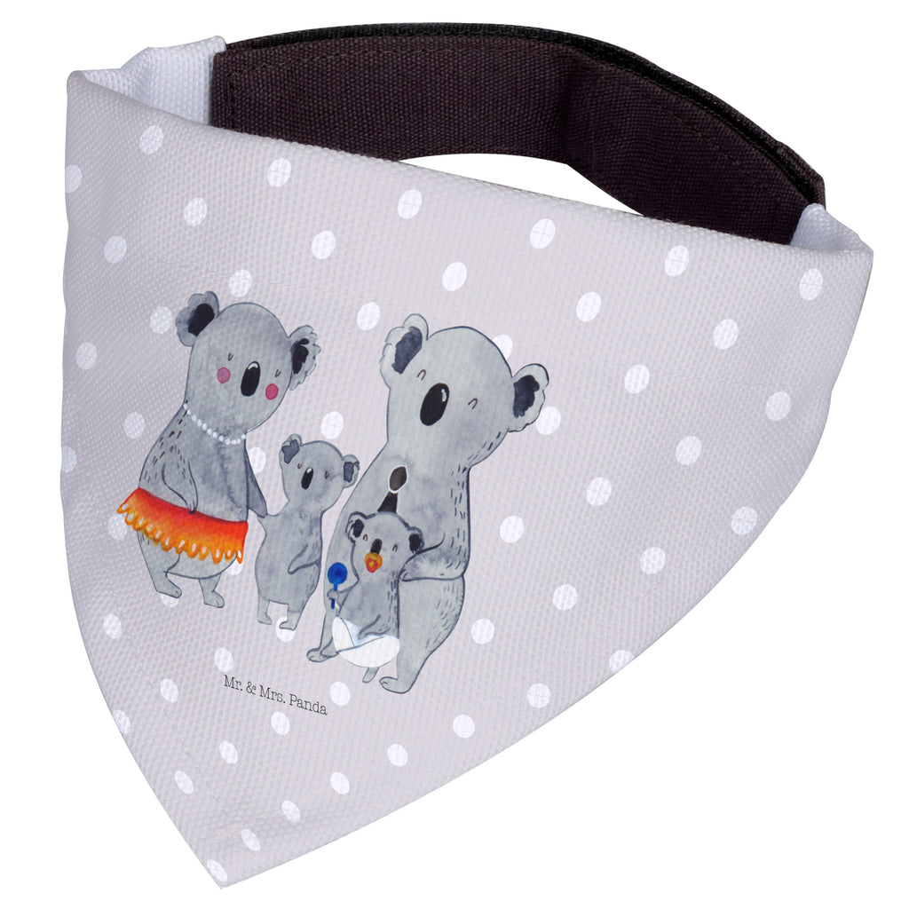 Hundehalstuch M Koala Familie Hundehalstuch, Halstuch, Hunde, Tuch, mittel, mittelgroße Hunde, Familie, Vatertag, Muttertag, Bruder, Schwester, Mama, Papa, Oma, Opa, Koala, Koalas, Family, Kinder, Geschwister, Familienleben